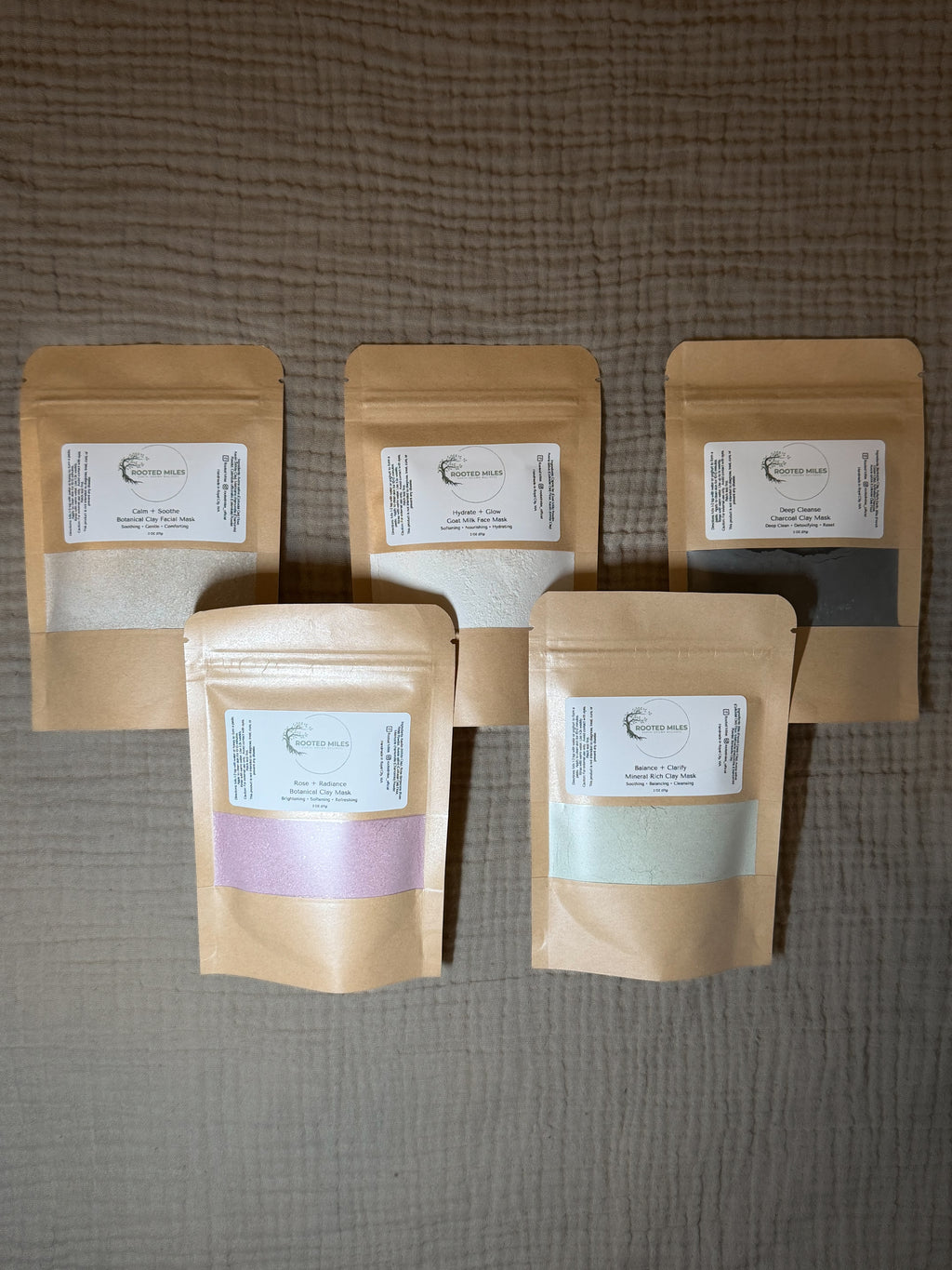 POWDERED FACE MASKS