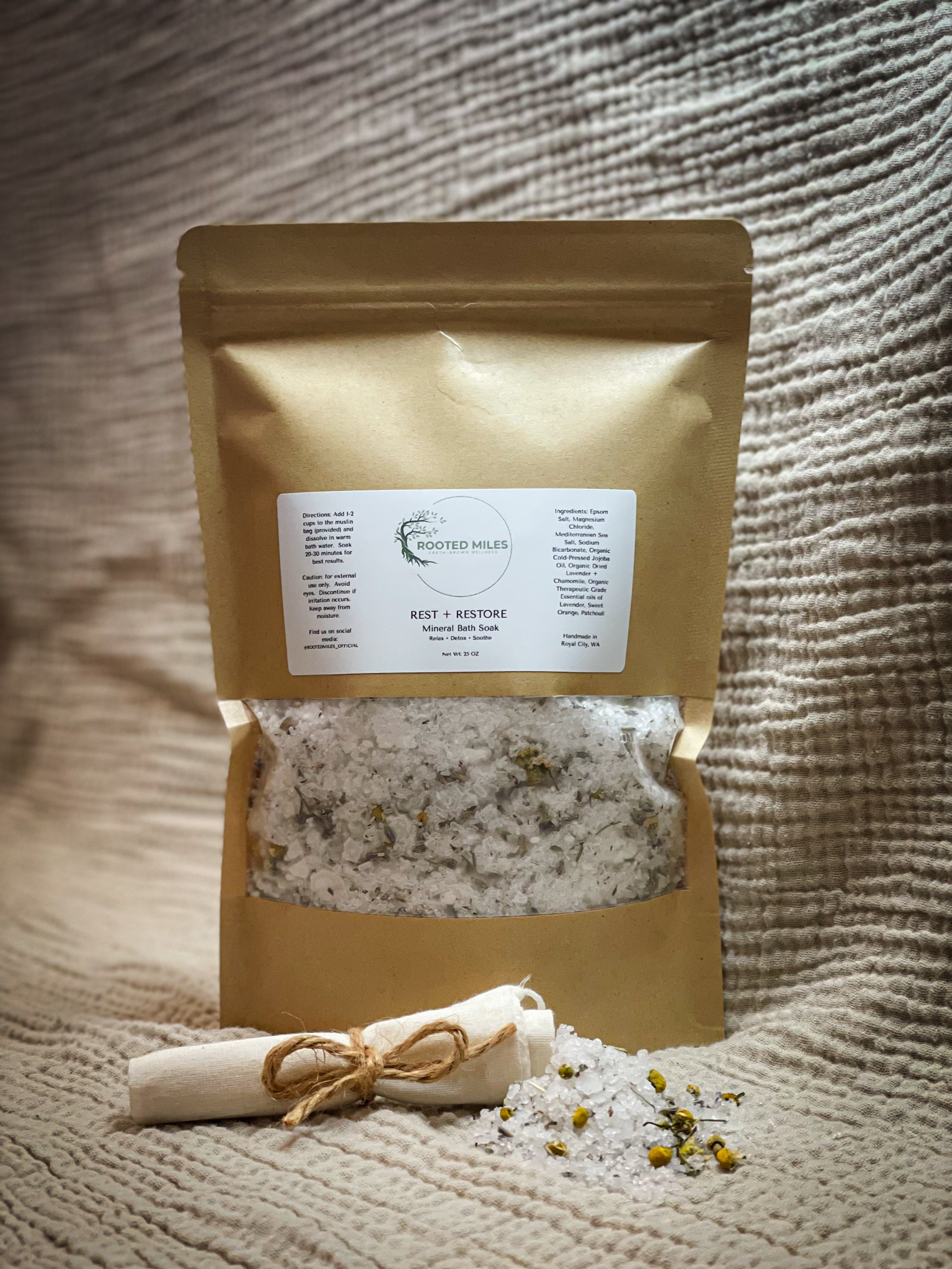 REST + RESTORE Mineral Bath Soak